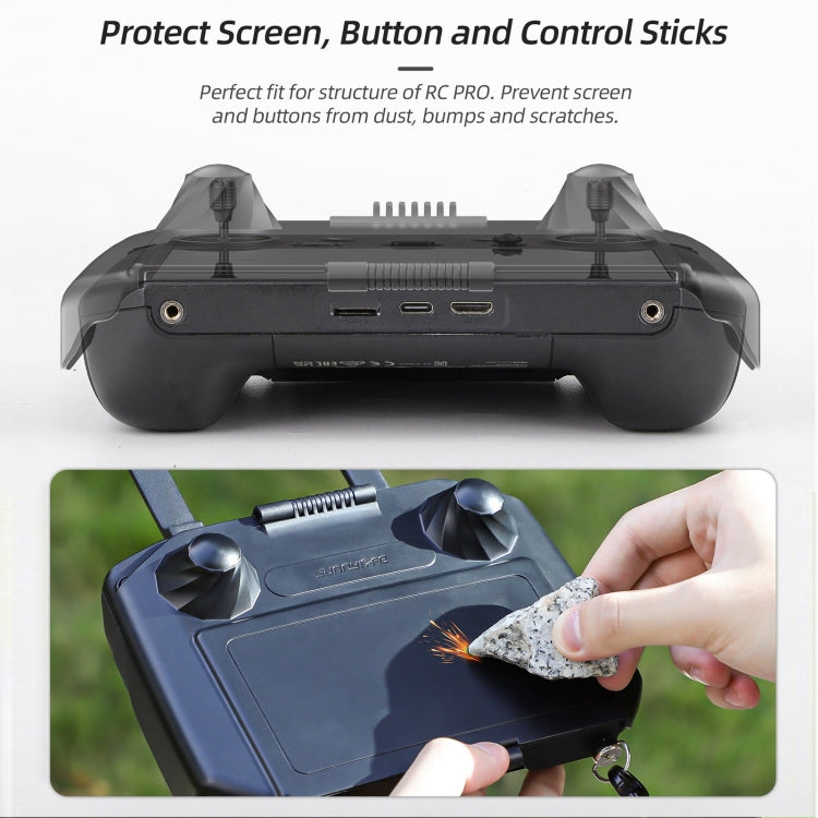 For DJI RC Pro Sunnylife 2 in 1 Controller Protector Sun Hood Screen Guard Monitor Sunshade Cover, For DJI RC Pro For DJI RC Pro Sunnylife 2 in 1 Controller Protector Sun Hood Screen Guard Monitor Sunshade Cover, For DJI RC Pro